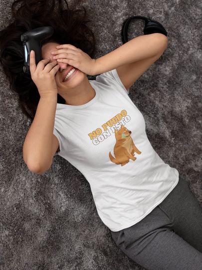 T-shirt with funny meme design, dog lover