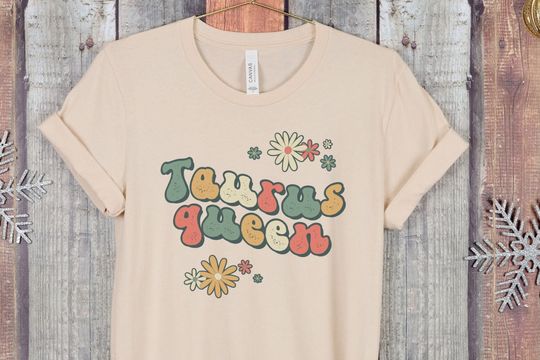 Taurus Queen Shirt, Taurus Gift, Astrology Taurus Shirt