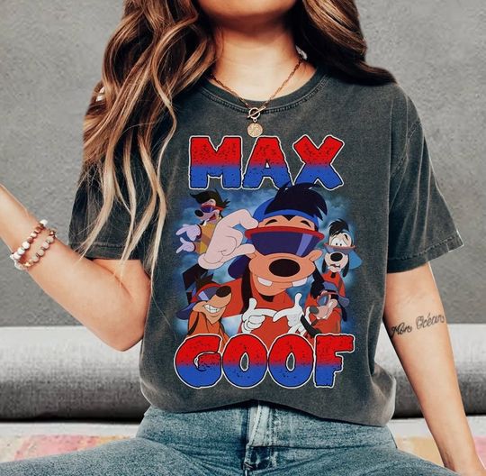 Disney A Goofy Movie Max Goof Unisex T-shirt, Max Goofy Birthday Shirt Gift, Max Roxanne Shirt, Magic Kingdom Disneyland Trip Shirt Gift