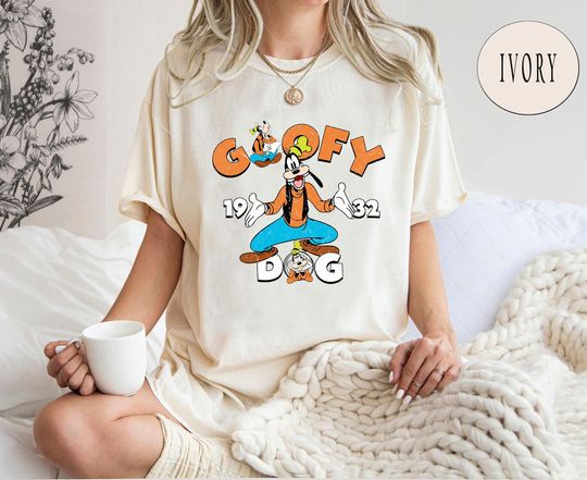 Vintage Goofy Shirt, Goofy Graphic Tee, Goofy 1932 Shirt, Disney Trip Shirt, Disneyland Shirt, Disney Vacation Shirt