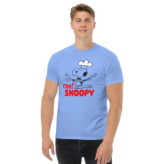 Snoopy Chef Graphic T-Shirt, Disney Character Shirt