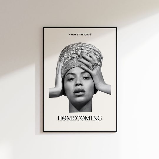 Beyonce Homecoming Poster, Beyonce Wall Gift