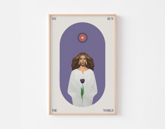 BEYONCE KNOWLES Poster, BEYONCE Poster - Wall Art - Pop Music Poster