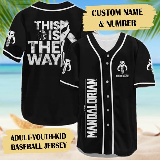 Universe Baseball Jersey, Custom Name Baseball Jersey