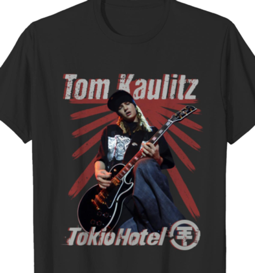 Tom Kaulitz Unisex T-Shirt, Tokio Hotel Merch Gift Shirt, Tom Kaulitz Tokio Hote
