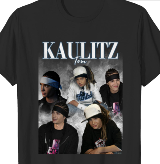 Tokio Hotel Tom Kaulitz T-Shirt Shirt Sleeve Unisex Gift