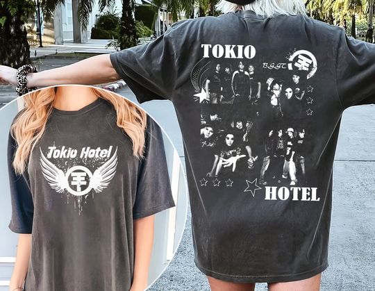 world tour shirt, Tokio Hotel shirt, Tokio Music Shirt,  90s Vintage , Tokio Hotel Gift for Men Women Unisex T-Shirt