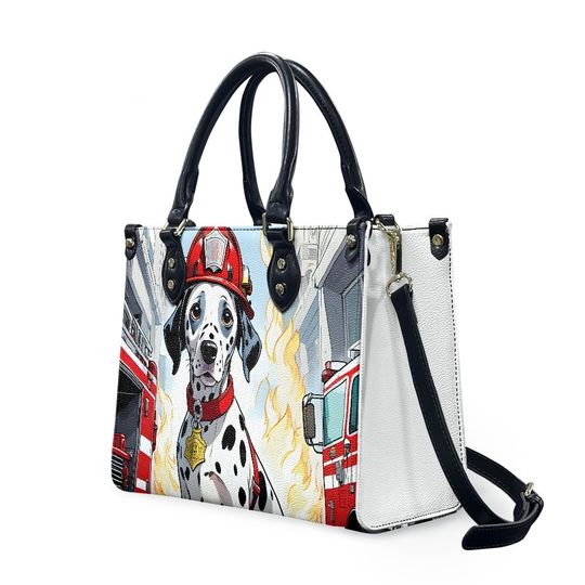 Dalmatian Leather Bags, Dog Lover Gift, Gift for Women