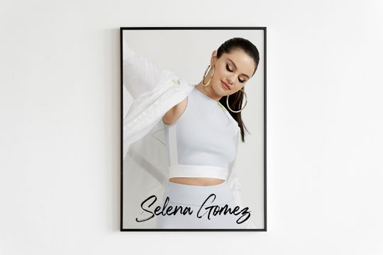 Selena Gomez poster, Selena Gomez Album poster, Selena Gomez merch, Selena Gomez Rare album