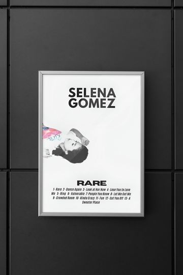 Selana Gomez | Selana Gomez Poster | Selana Gomez Album Poster | Rare Album Poster