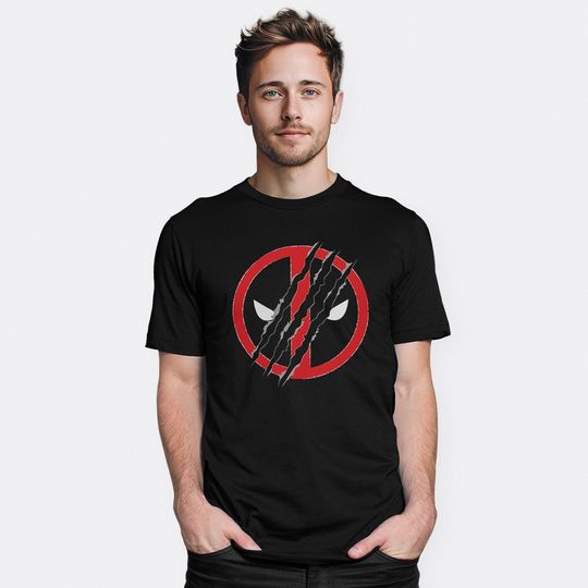 Deadpool and Wolverine Logo T-Shirt