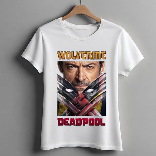 Deadpool and Wolverine Tshirt, Deadpool 3 Movie Shirt