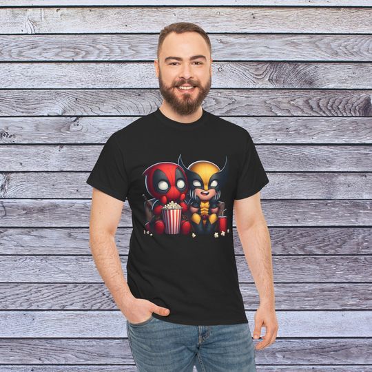 Movie Night! Deadpool and Wolverine Unisex T-shirt
