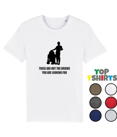 Funny StarWars THESE ARE NOT THE DROIDS YOU ARE LOOKING FOR R2D2 C3PO T Shirt