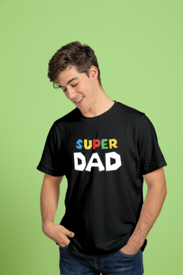 SUPER DAD MARIO FATHER'S DAY GIFT PRESENT T-Shirt