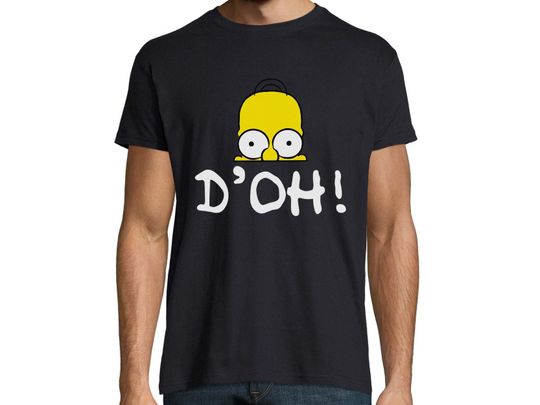 The Simpsons Homer doh Short Sleeve T-Shirt