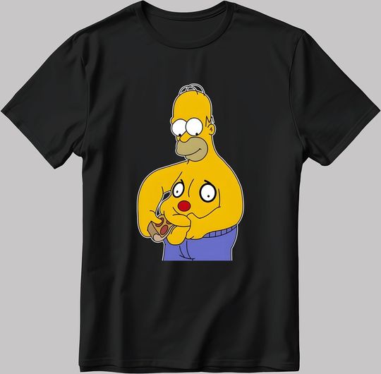 Homer Simpson Short Sleeve T-Shirt