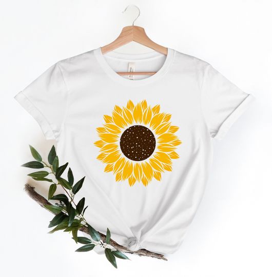 Sunflower Shirt, Sunflower Tee, Sunflower Tshirt, Floral Shirt, Floral Tee, Gift For Her