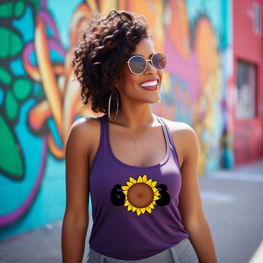 603 tank, sunflower NH shirt, birthday or mothers day gift