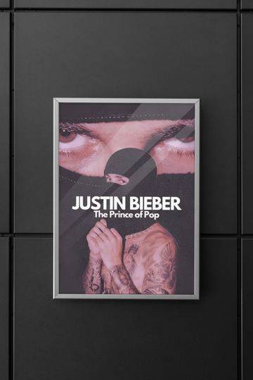 Justin Bieber | Justin Bieber Poster | Justin Bieber Iconic Poster | Justin Bieber Justice Album Poster