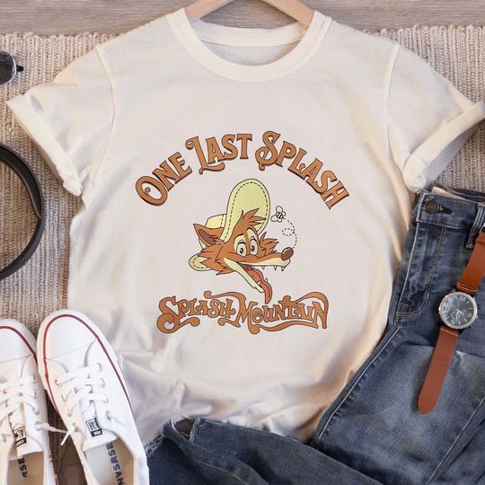 Disney Splash Mountain Shirt, Caroon Characters Shirt, Disney Family Trip