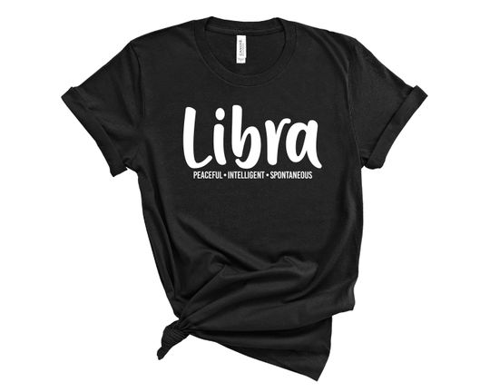 Libra Shirt, Zodiac T-Shirts, Horoscope Tee,Libra Zodiac, Libra Gifts