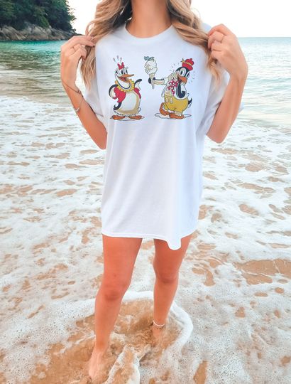Penguin Graphic Tee, Animal Lover Shirt, Cute Penguin