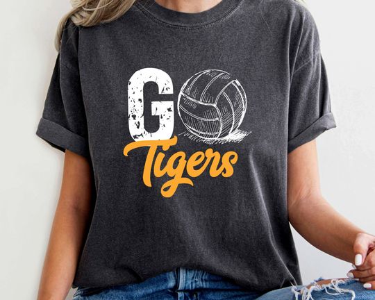 Custom Volleyball Tee, Custom Go Team Shirt, Go Custom shirt, Volleyball team Fan Shirt, Volleyball Shirt, School Volleyball Tee,