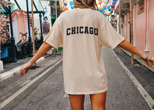 Chicago City T-Shirt, Chicago Souvenir