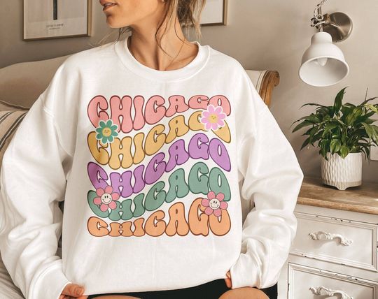 Chicago Sweatshirt, Chicago Vacation Sweatshirt, Chicago Weekend Sweatshirt