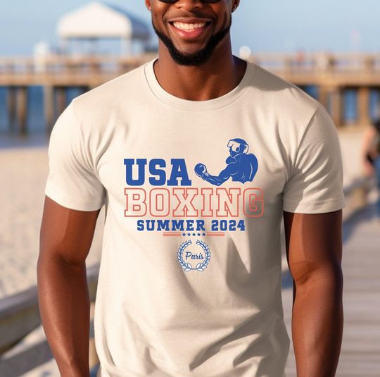 Team USA shirt, USA Boxing tshirt, 2024 Summer Olympics gift for Boxer