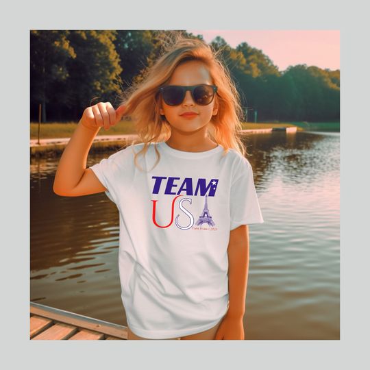 Team USA Olympic Youth Midweight Tee, Summer Games TShirt