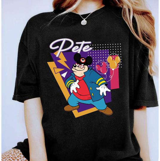 Retro 90s Dogface Pete Shirt, Disney Ducktales Villains Shirt, Disneyland Trip Outfits