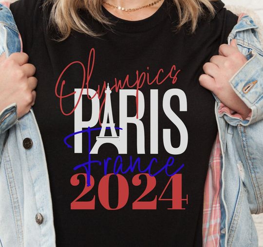 Paris 2024 Olympics Tee, Gift for Paris Lovers, Olympics Paris Shirt