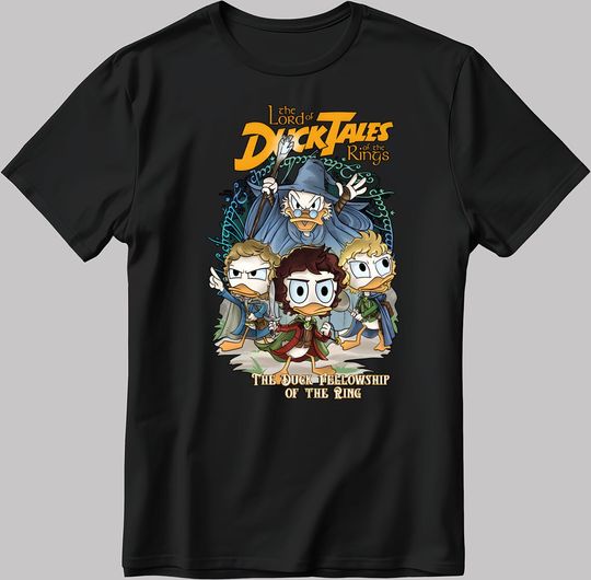 The Lord Of DuckTales Short Sleeve T-Shirt