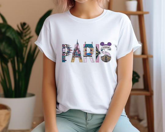 Family Matching Paris Shirt, Disneyland Paris Shirts, Paris Family Trip T-Shirt