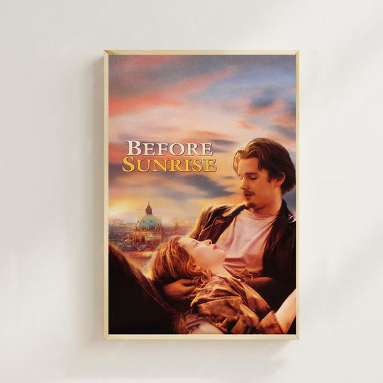 Before  sunrise -  Movie Poster Art Prints, Home Decor