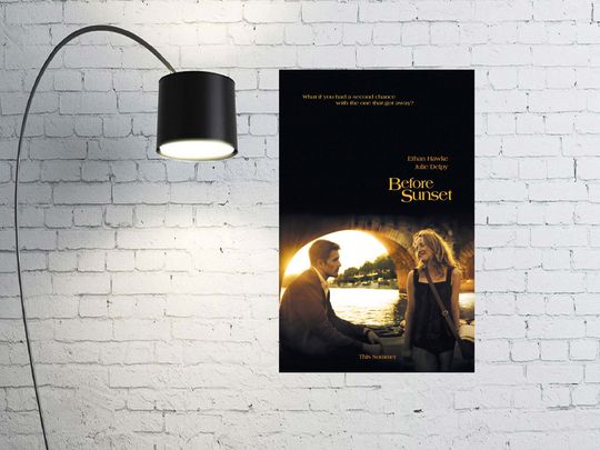 Before Sunrise Movie Poster Print, Wall Decor Poster