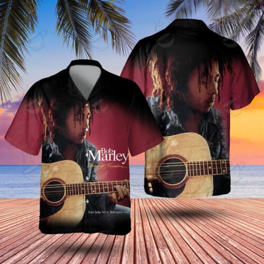 Songs Of Freedom Bob Marley Hawaiian Shirt, Button Down, Music Lovers