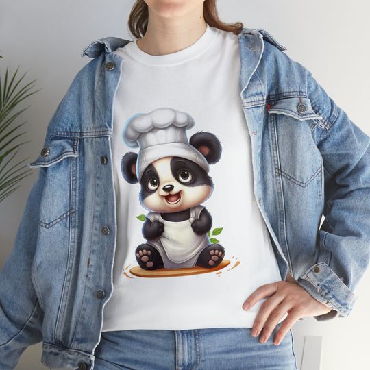 Unisex "Baby Panda Chef" T-shirt