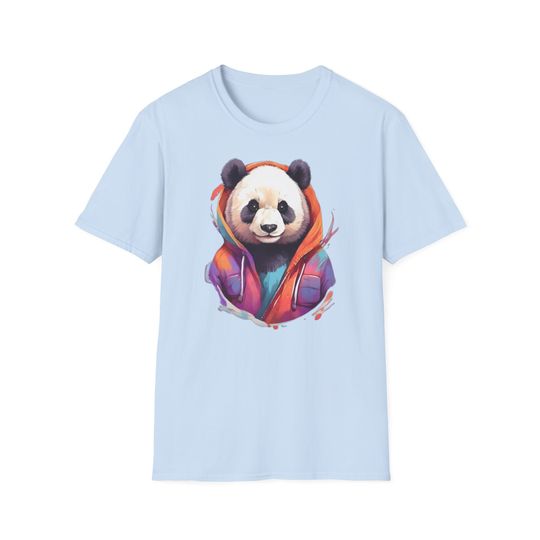 Panda Graphic Unisex Short Sleeve Tee