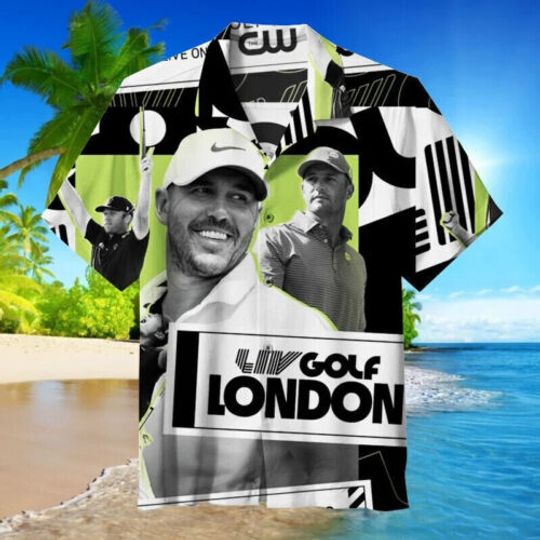 LIV Golf London- Unisex Hawaiian Shirt, Gift For Men and Women