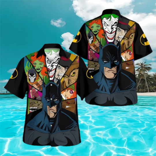 Batman Animated Colorful Amazing Hero Fans Love Batman Hawaiian Shirt
