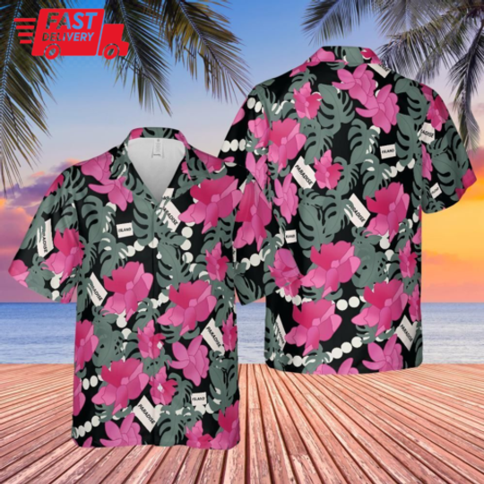 Dennis Nedry Hawaiian Shirt, Jurassic Park Hawaiian Shirt