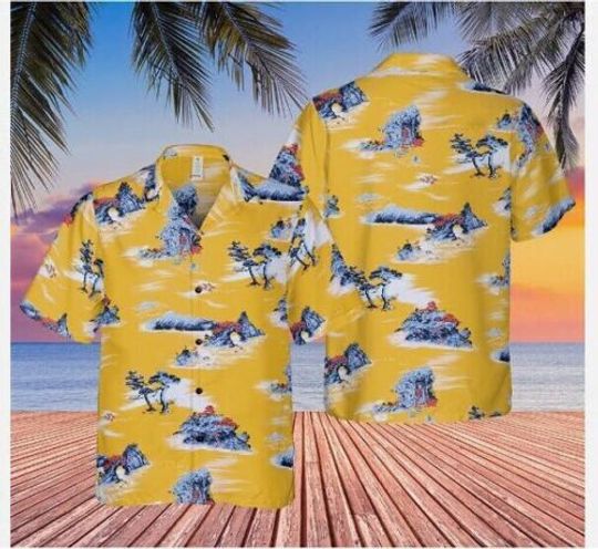 Cliff Booth Hawaiian Shirt, Brad Pitt Hawaiian Shirt