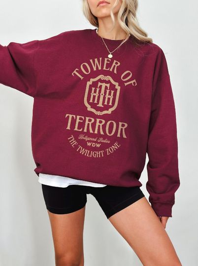 Tower of Terror Gildan Unisex Heavy Blend Crewneck Sweatshirt