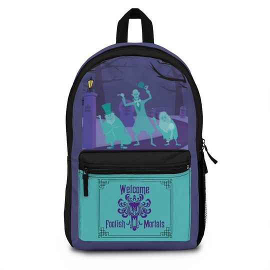 Haunted Mansion Ghosts Backpack, Disney Backpack, Hitchhiking Ghosts, Haunted Mansion Bag