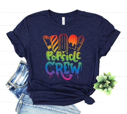 Popsicle Shirt - Popsicle Crew Gift - Enjoy Summer Clothing - Beach Vacation T-Shirt