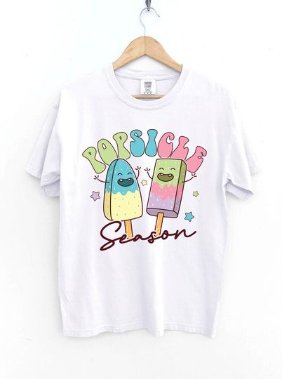 Popsicle Season t shirt, Summer Vacation Tee, Life is better with sprinkles tee