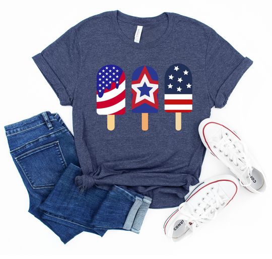 Patriotic 4th of July Popsicle's Shirt, 4th of July Popsicle Tee, 4th of July, Patriotic Shirts